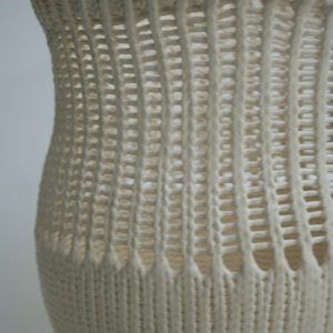Knitted porcelain